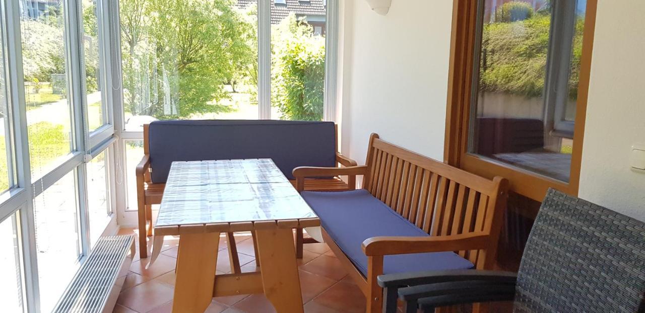 Ferienwohnung 4 Im Haus Am See Mit Wintergarten Und Terrasse Seedorf  Ngoại thất bức ảnh